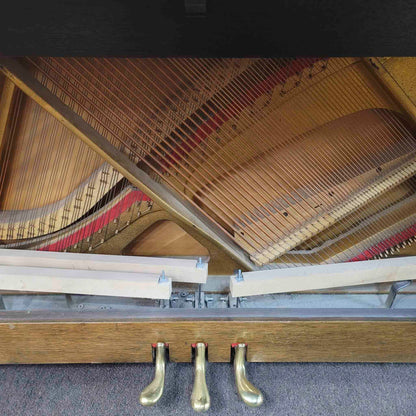 CURRENT SHOP WORK 1972 Astin Weight 42" Walnut Wood Finish Commissioned Console Piano