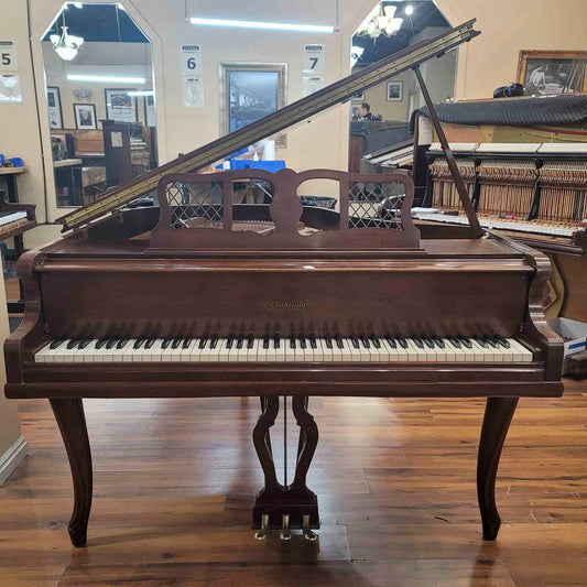 CURRENT SHOP WORK 1968 Chickering 5' Wood Finish Commissioned Grand Piano
