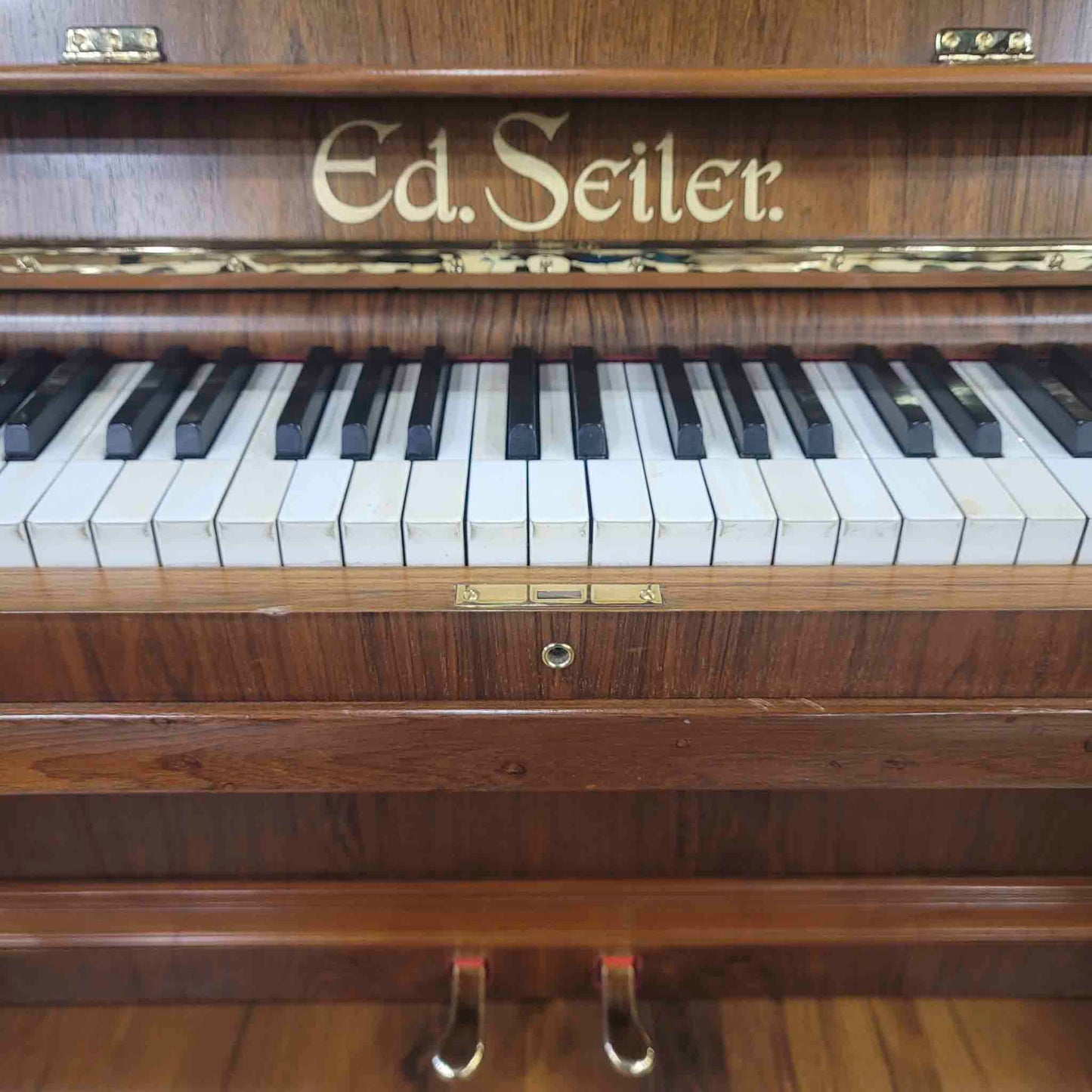 1903 Ed. Seiler 49" Wood Finish Upright Piano