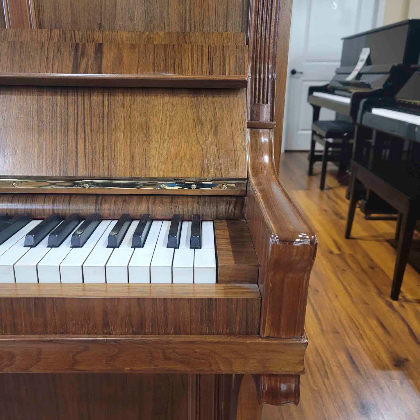 1903 Ed. Seiler 49" Wood Finish Upright Piano