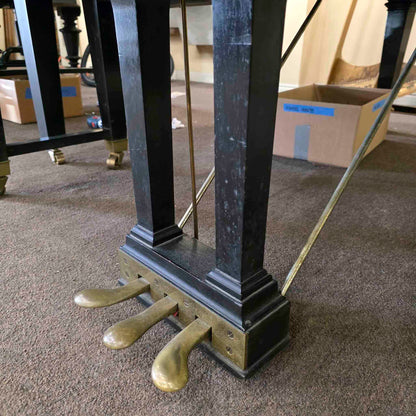 CURRENT SHOP WORK 1926 Steinway & Sons Duo-Art 6'1" Satin Black Commissioned Grand Vintage Player Piano