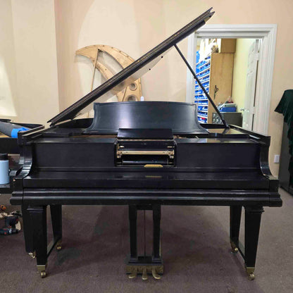 CURRENT SHOP WORK 1926 Steinway & Sons Duo-Art 6'1" Satin Black Commissioned Grand Vintage Player Piano