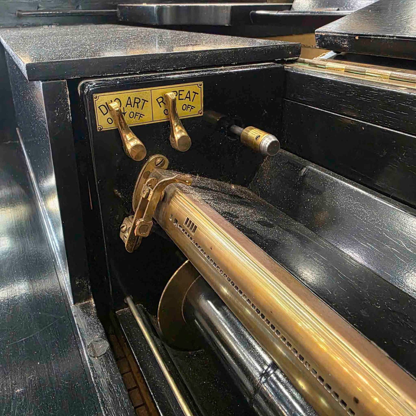 CURRENT SHOP WORK 1926 Steinway & Sons Duo-Art 6'1" Satin Black Commissioned Grand Vintage Player Piano