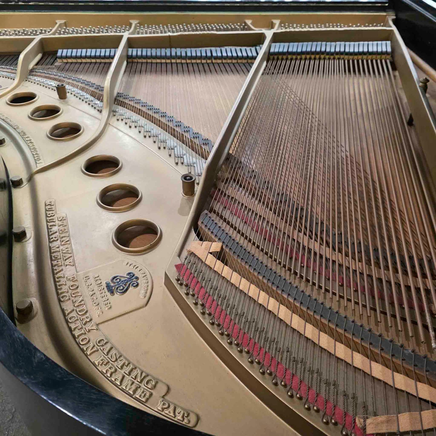 CURRENT SHOP WORK 1926 Steinway & Sons Duo-Art 6'1" Satin Black Commissioned Grand Vintage Player Piano