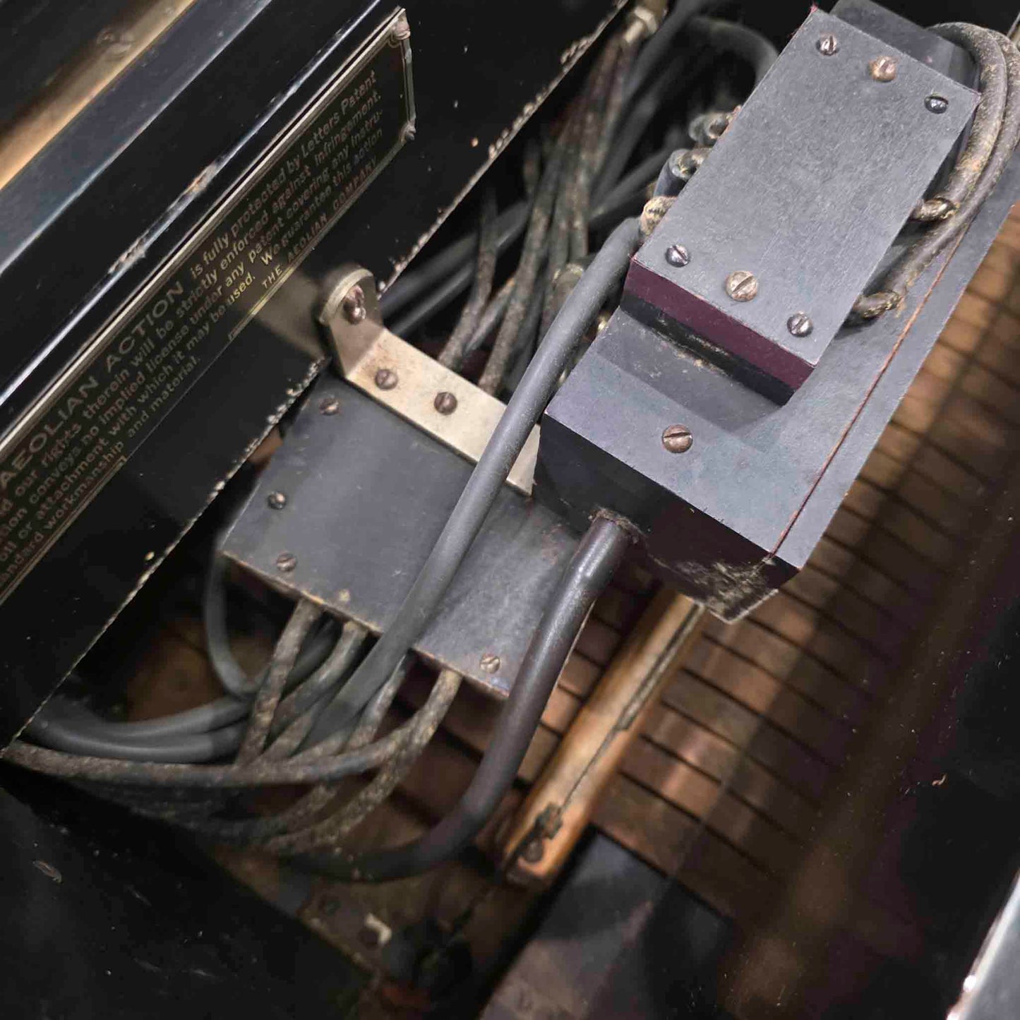 CURRENT SHOP WORK 1926 Steinway & Sons Duo-Art 6'1" Satin Black Commissioned Grand Vintage Player Piano