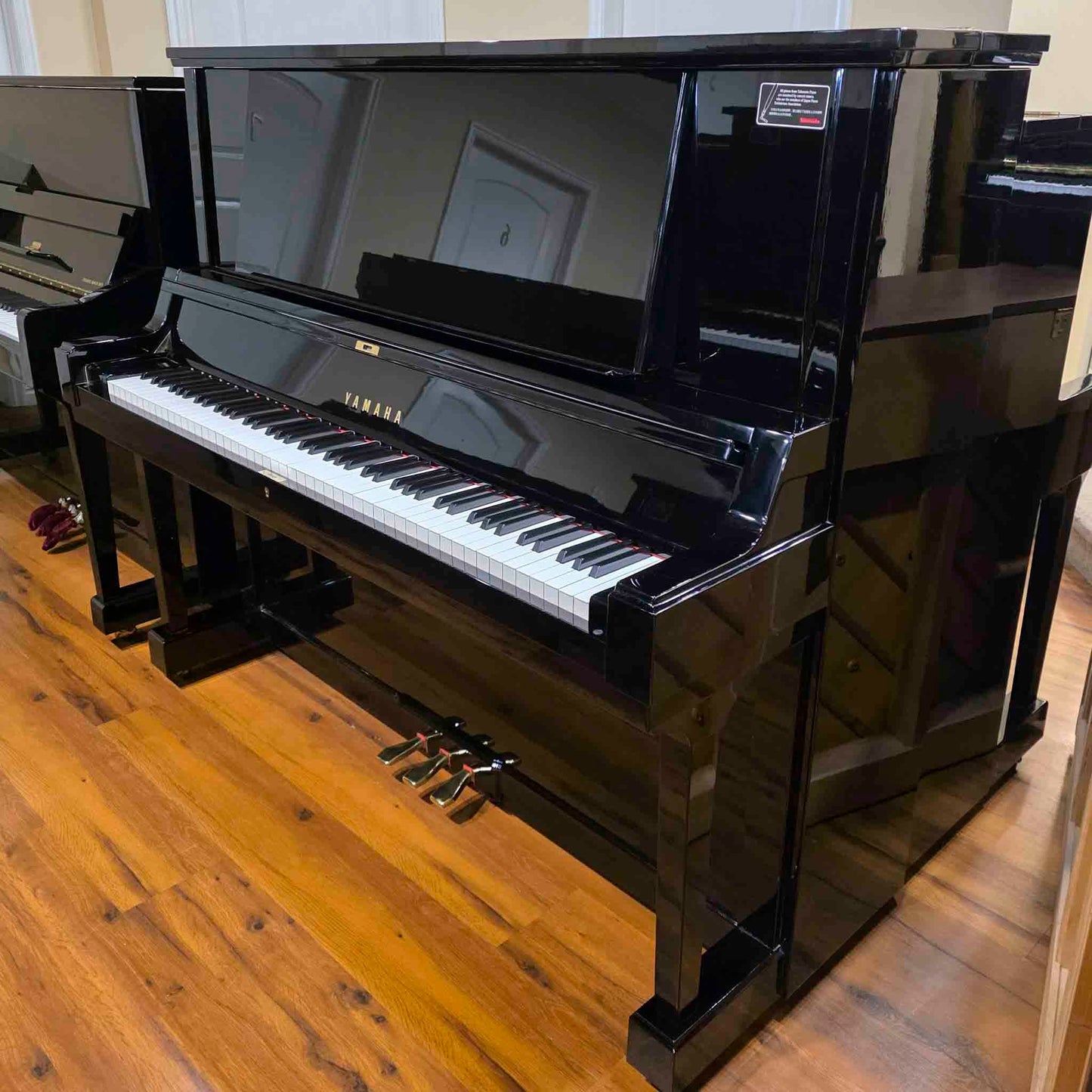 SOLD 1981 Yamaha YUA 52" Polished Black Upright Piano