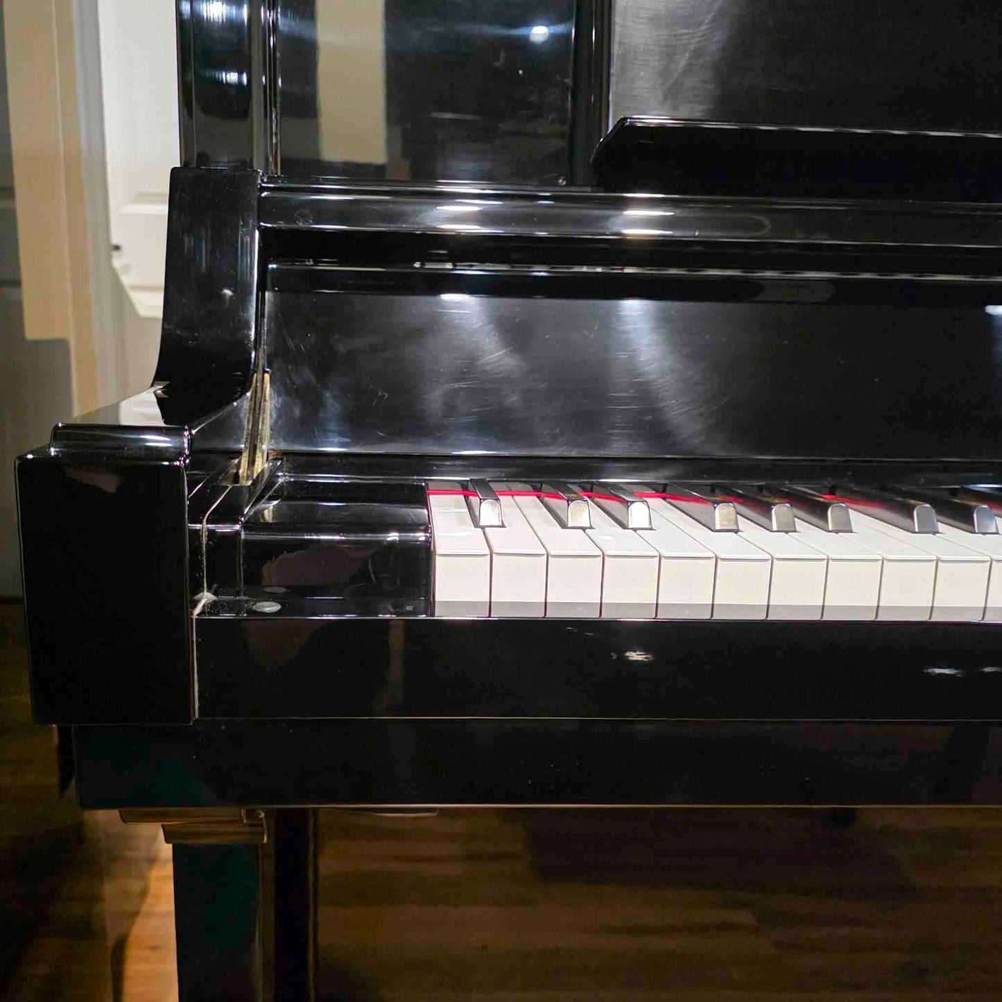 SOLD 1981 Yamaha YUA 52" Polished Black Upright Piano