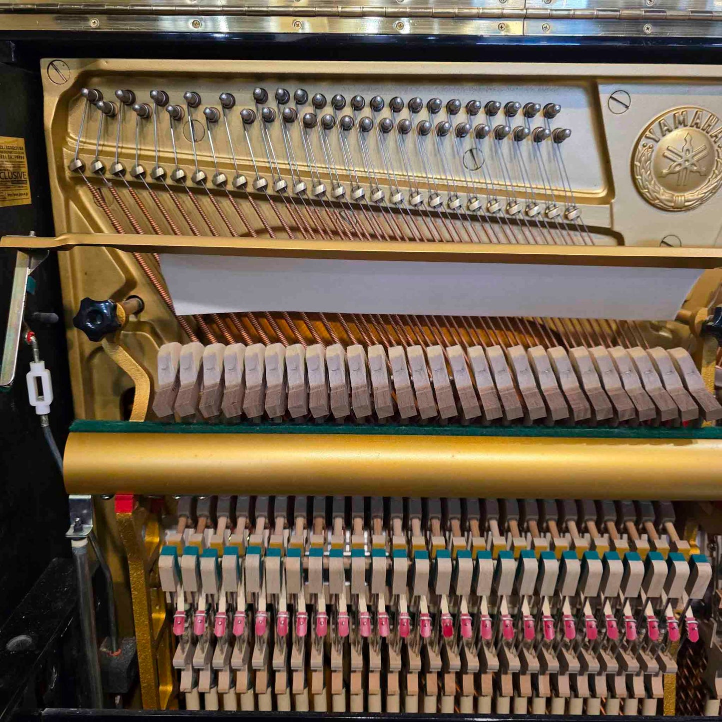SOLD 1981 Yamaha YUA 52" Polished Black Upright Piano