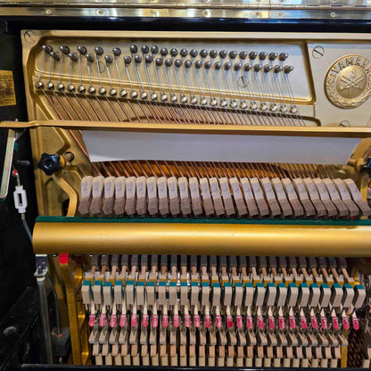 SOLD 1981 Yamaha YUA 52" Polished Black Upright Piano