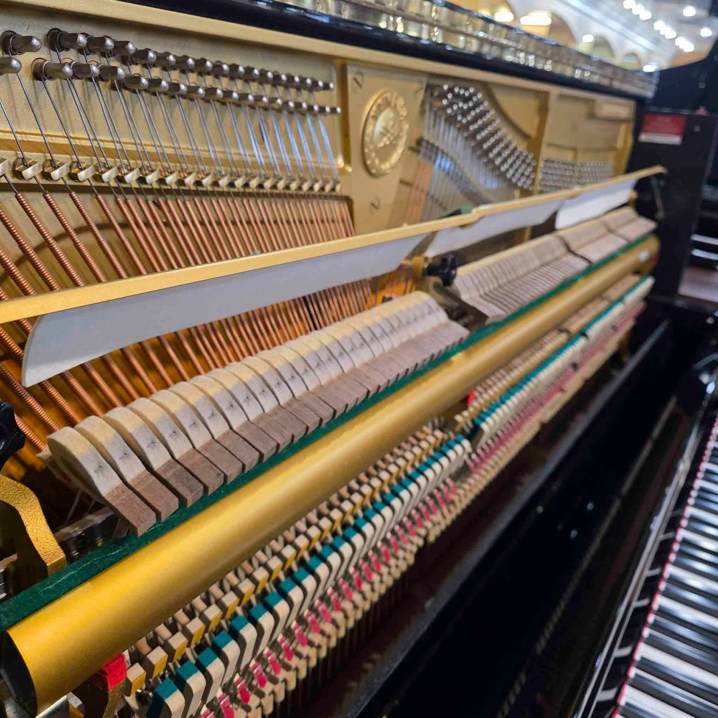 SOLD 1981 Yamaha YUA 52" Polished Black Upright Piano