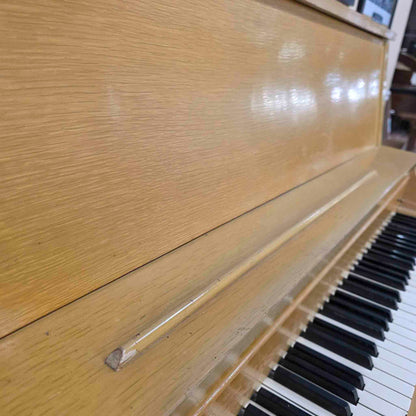 HEIRLOOM RESTORATION 1954 Kohler & Campbell 46" Light Oak Commissioned Studio Piano
