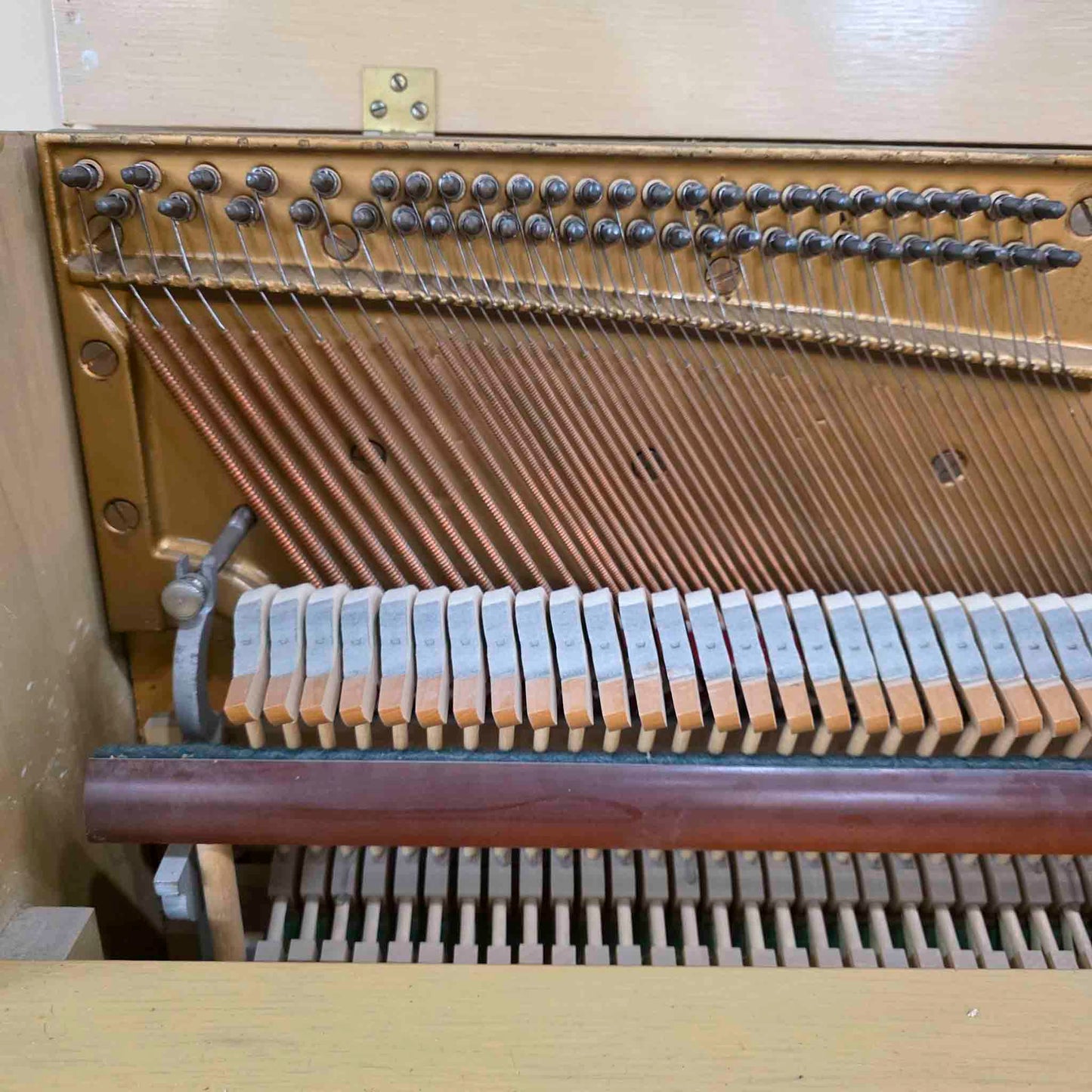 HEIRLOOM RESTORATION 1954 Kohler & Campbell 46" Light Oak Commissioned Studio Piano