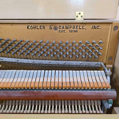 HEIRLOOM RESTORATION 1954 Kohler & Campbell 46" Light Oak Commissioned Studio Piano