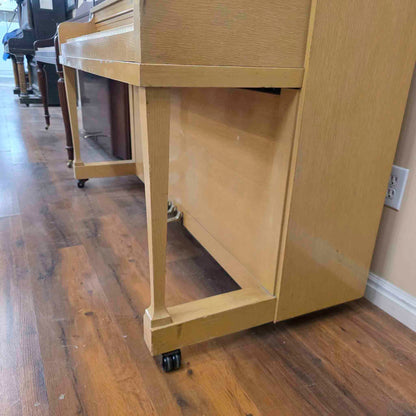 HEIRLOOM RESTORATION 1954 Kohler & Campbell 46" Light Oak Commissioned Studio Piano