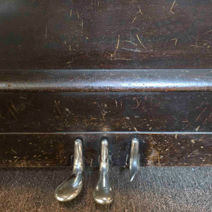 CURRENT SHOP WORK 1909 Conway 57" Wood Finish Commissioned Upright Piano