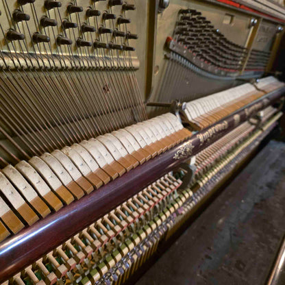 CURRENT SHOP WORK 1909 Conway 57" Wood Finish Commissioned Upright Piano