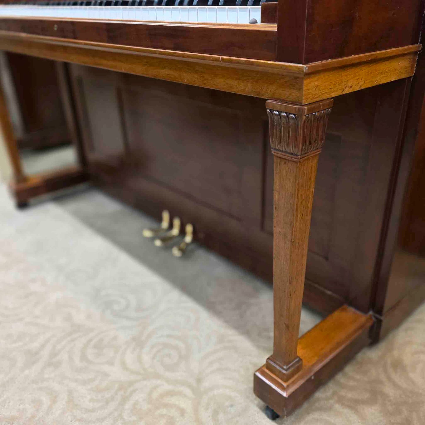 1906 Everett 53" Wood Finish Upright Piano