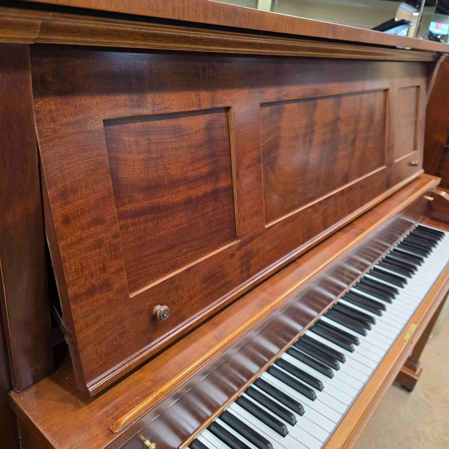 1906 Everett 53" Wood Finish Upright Piano