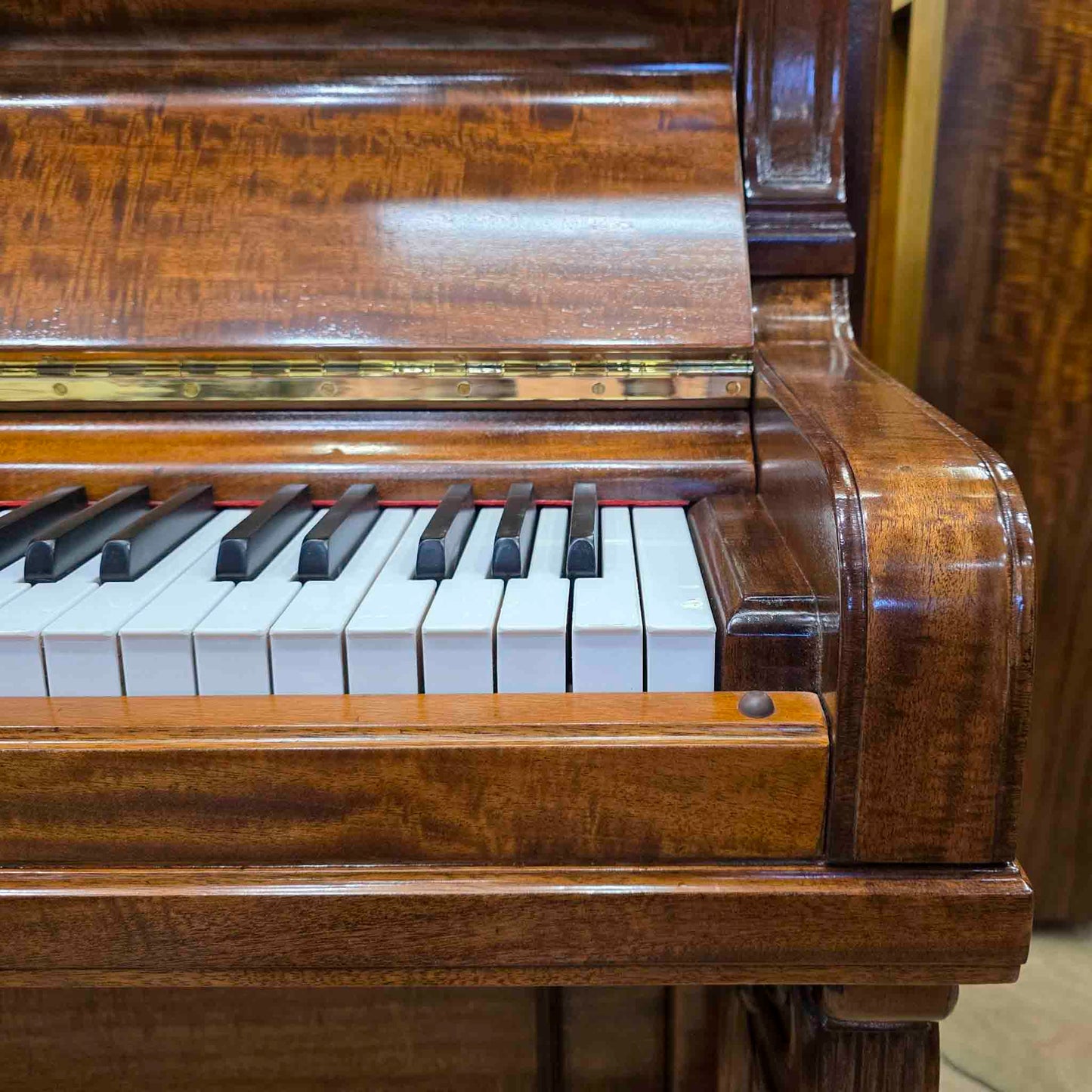 1910 Steinway & Sons 53" Walnut Finish Upright Piano