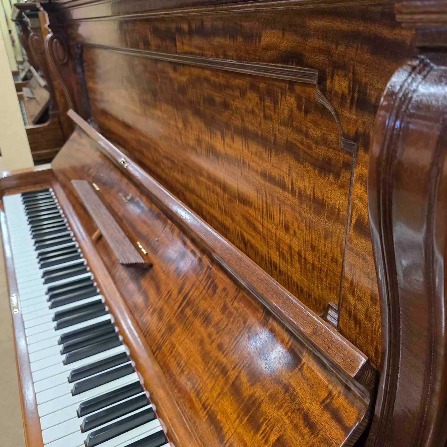 1910 Steinway & Sons 53" Walnut Finish Upright Piano