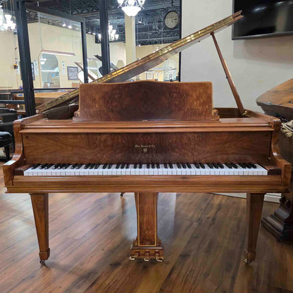 1942 Knabe 5' Wood Finish Baby Grand Piano with Self-Playing QRS System