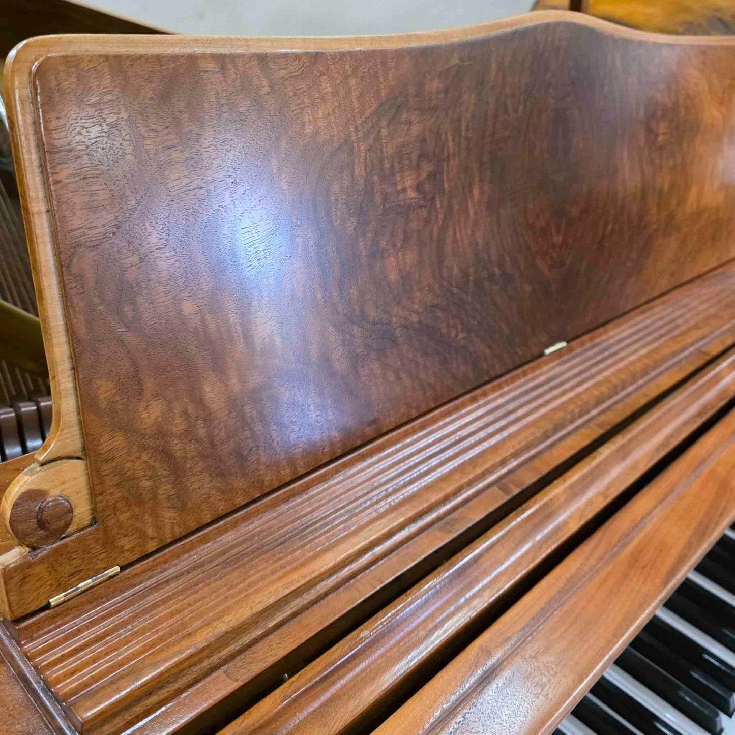 1942 Knabe 5' Wood Finish Baby Grand Piano with Self-Playing QRS System
