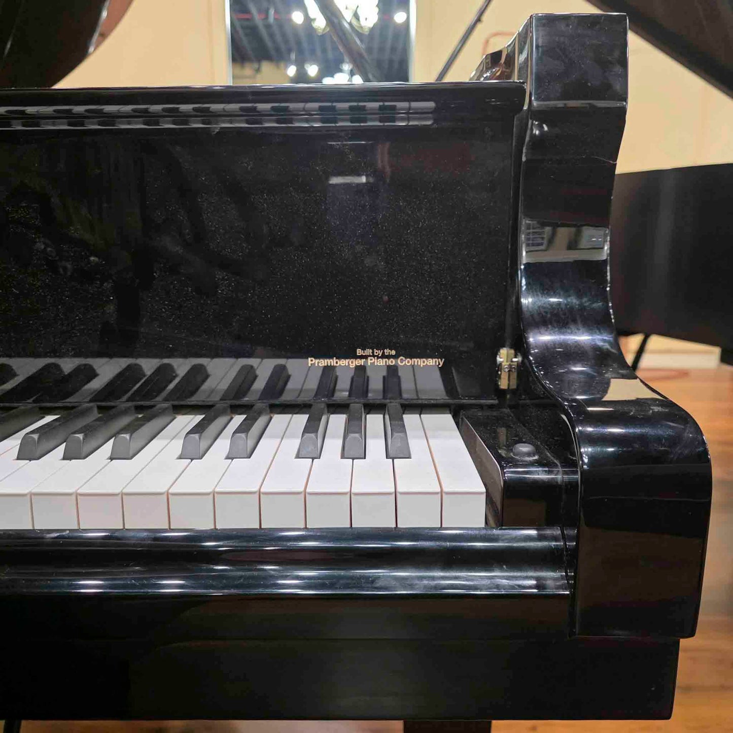 CURRENT SHOP WORK 2005 Remington RG-185 6'1" Polished Black Commissioned Grand Piano