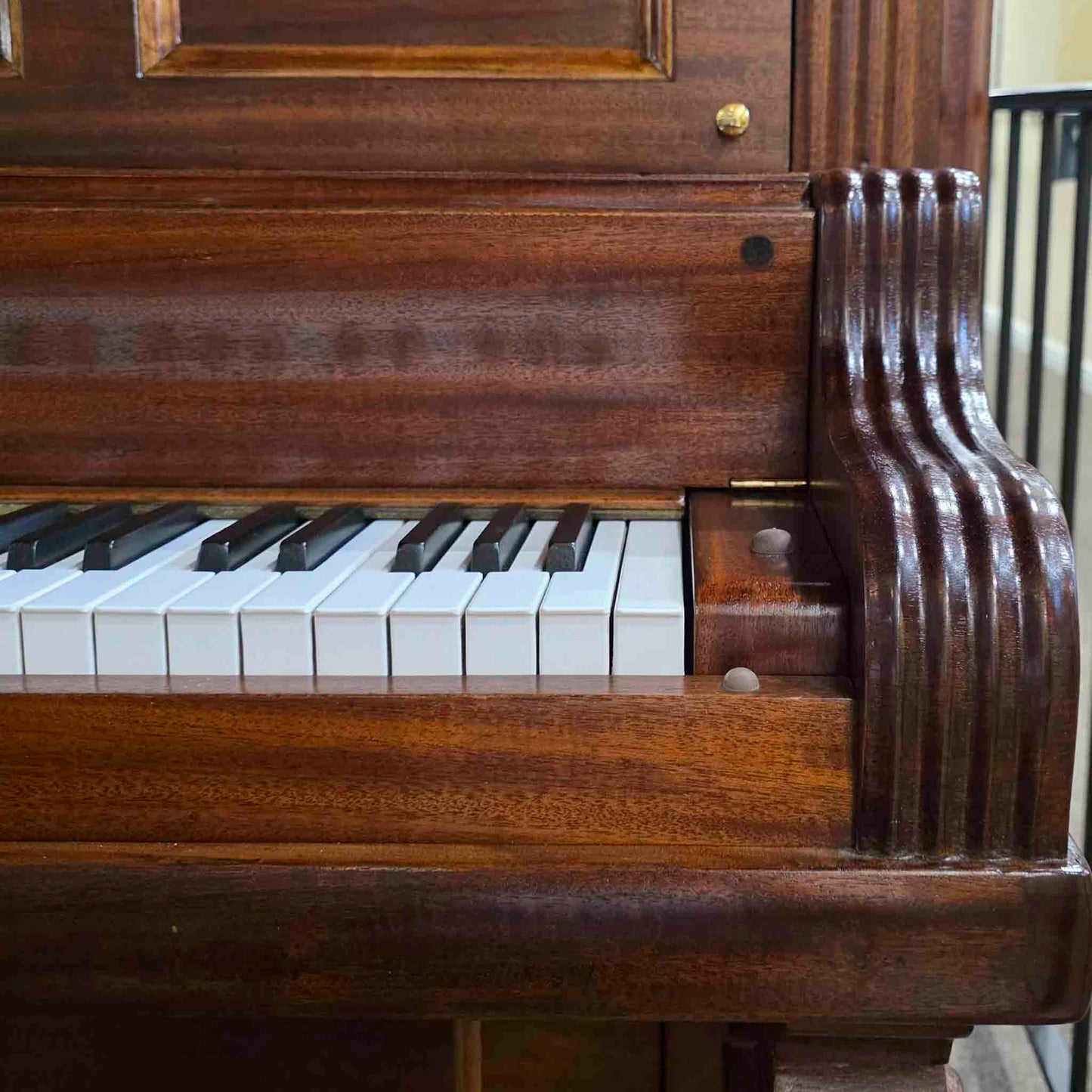 1905 Kimball 57" Wood Finish Upright Piano