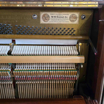 1905 Kimball 57" Wood Finish Upright Piano