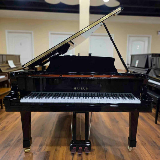 Hailun 198 6'6" Polished Black Grand Piano