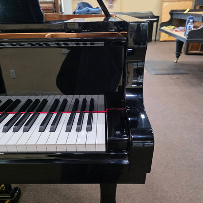 HEIRLOOM RESTORATION 2001 Yamaha C3 6'1" Polished Black Commissioned Grand Piano with Self-Playing QRS System