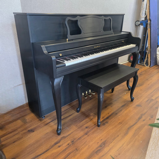HEIRLOOM RESTORATION 1963 Kawai 508 Decorator 44" Oak Finish Commissioned Console Piano