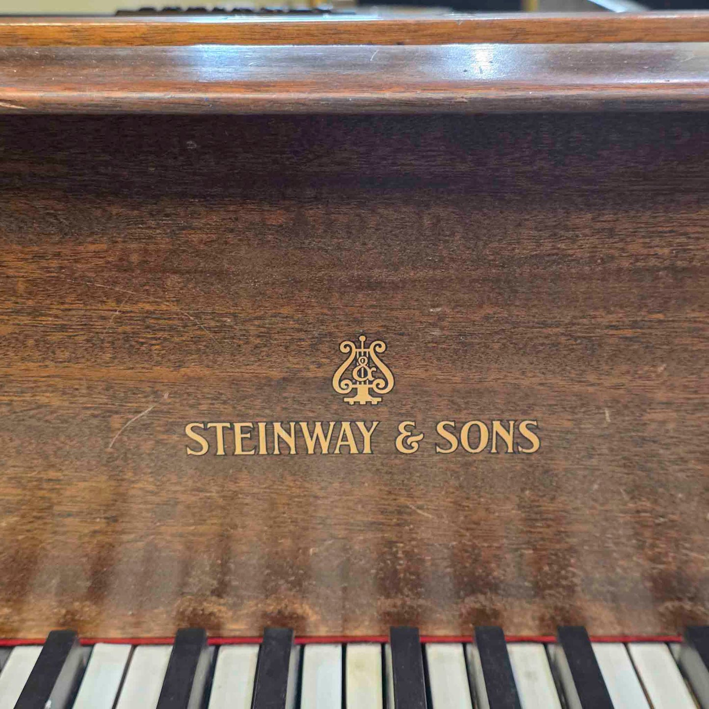 CURRENT SHOP WORK 1924 Steinway & Sons Model L 5'10" Wood Finish Commissioned Grand Piano