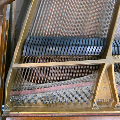 CURRENT SHOP WORK 1924 Steinway & Sons Model L 5'10" Wood Finish Commissioned Grand Piano