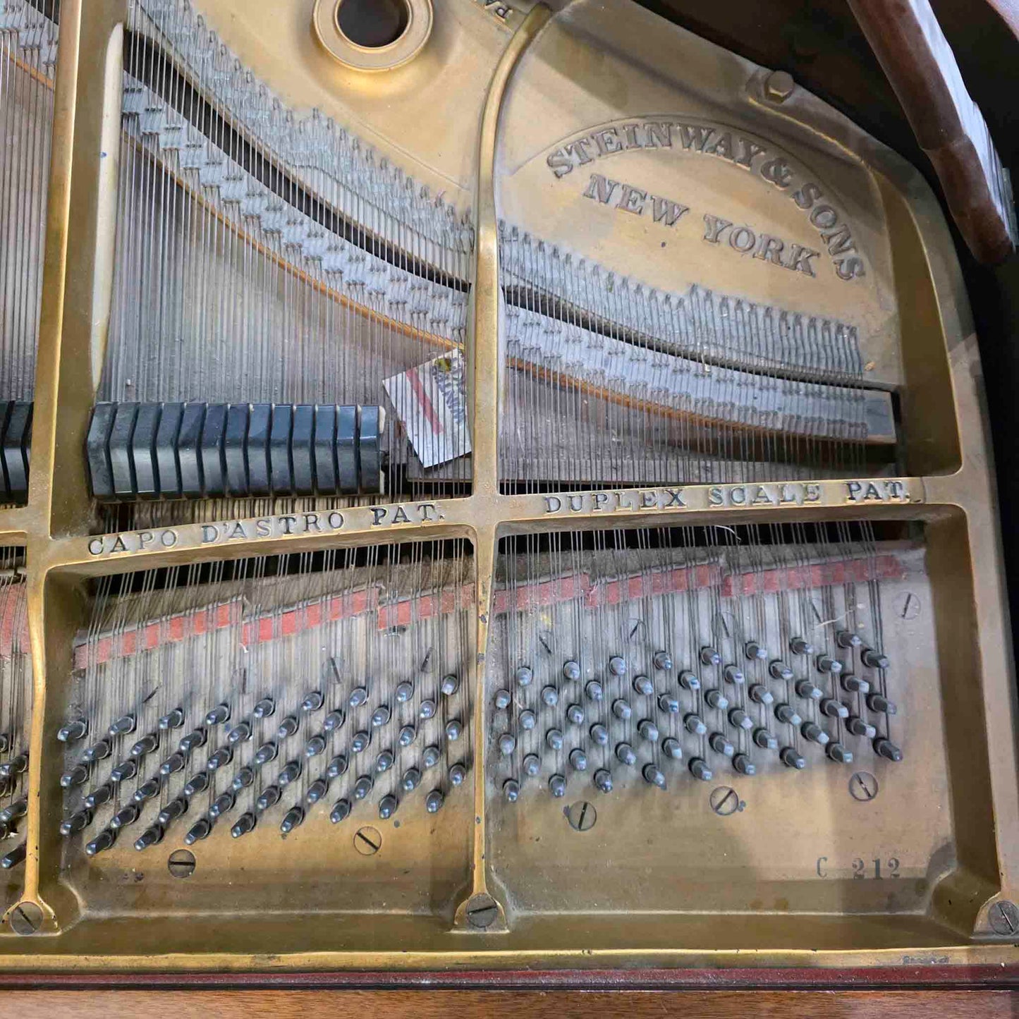 CURRENT SHOP WORK 1924 Steinway & Sons Model L 5'10" Wood Finish Commissioned Grand Piano