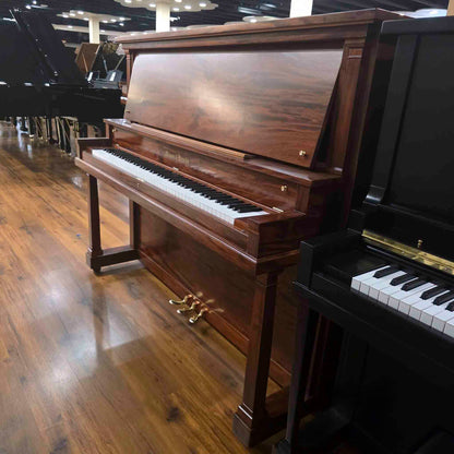 1915 Mason & Hamlin Satin Mahogany Wood Finish 51.5" Upright Piano