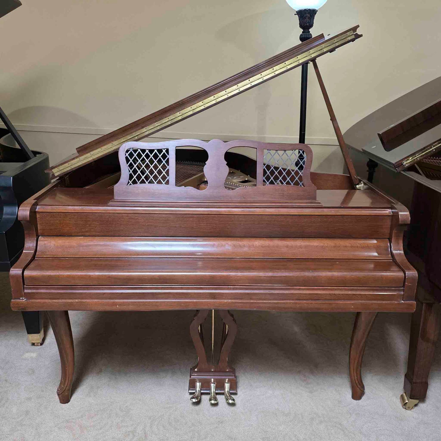 HEIRLOOM RESTORATION 1968 Chickering 5' Wood Finish Commissioned Grand Piano