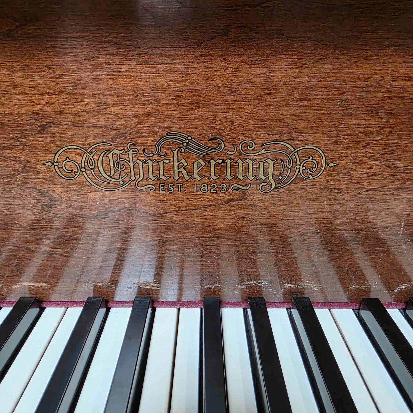 HEIRLOOM RESTORATION 1968 Chickering 5' Wood Finish Commissioned Grand Piano
