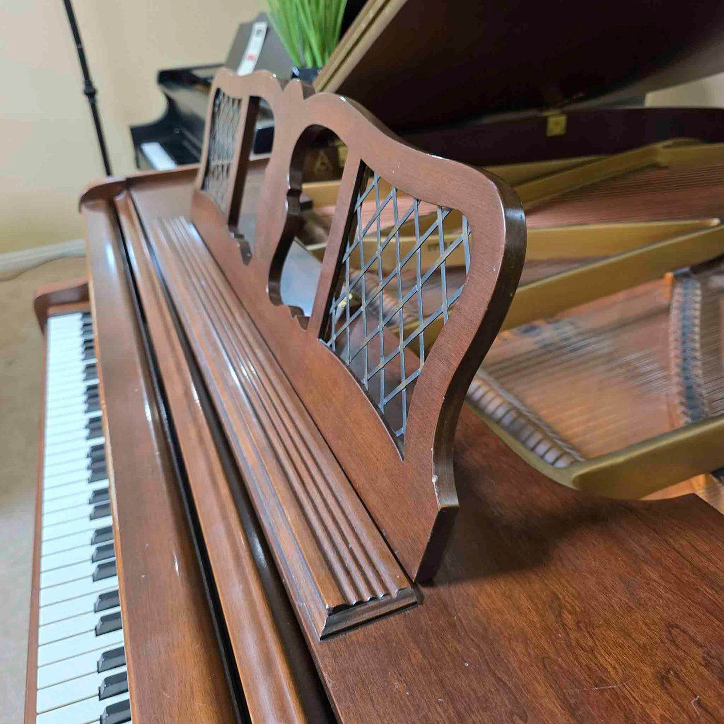 HEIRLOOM RESTORATION 1968 Chickering 5' Wood Finish Commissioned Grand Piano