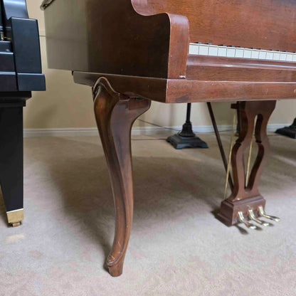 HEIRLOOM RESTORATION 1968 Chickering 5' Wood Finish Commissioned Grand Piano