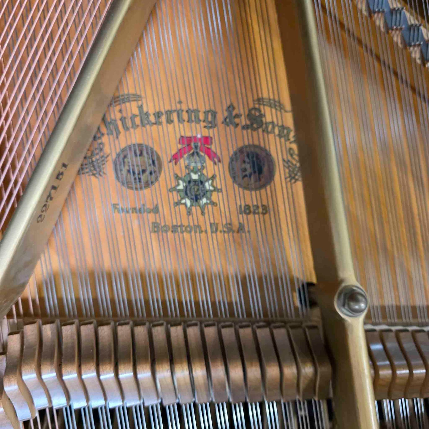 HEIRLOOM RESTORATION 1968 Chickering 5' Wood Finish Commissioned Grand Piano