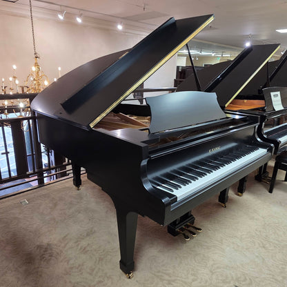 1982 Kawai KG-3D 5'10" Satin Black Grand Piano