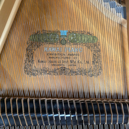 1982 Kawai KG-3D 5'10" Satin Black Grand Piano