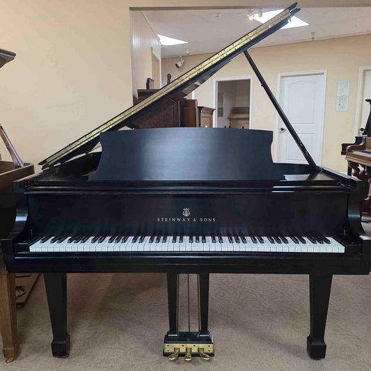 HEIRLOOM RESTORATION 1983 Steinway & Sons Model L 5'10" Satin Black Commissioned Grand Piano