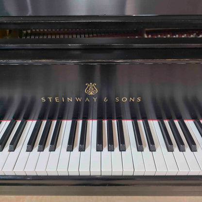 HEIRLOOM RESTORATION 1983 Steinway & Sons Model L 5'10" Satin Black Commissioned Grand Piano