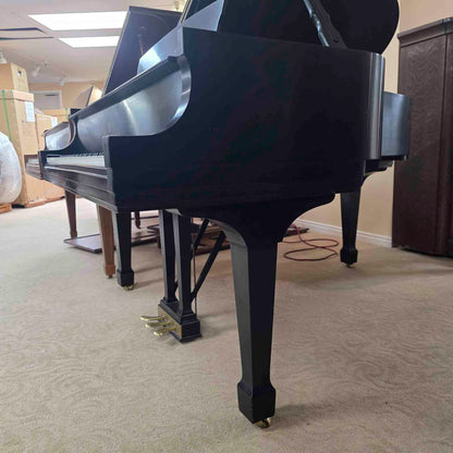 HEIRLOOM RESTORATION 1983 Steinway & Sons Model L 5'10" Satin Black Commissioned Grand Piano