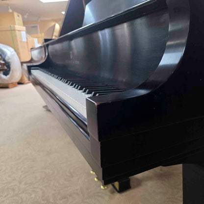 HEIRLOOM RESTORATION 1983 Steinway & Sons Model L 5'10" Satin Black Commissioned Grand Piano
