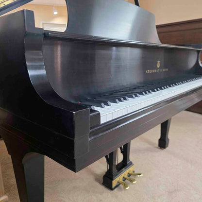 HEIRLOOM RESTORATION 1983 Steinway & Sons Model L 5'10" Satin Black Commissioned Grand Piano