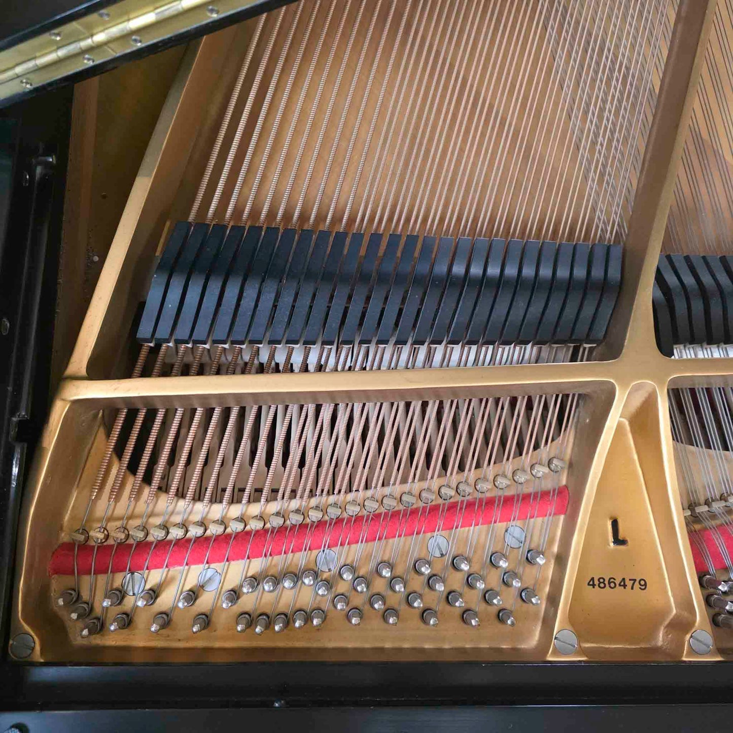 HEIRLOOM RESTORATION 1983 Steinway & Sons Model L 5'10" Satin Black Commissioned Grand Piano