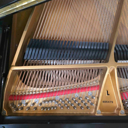 HEIRLOOM RESTORATION 1983 Steinway & Sons Model L 5'10" Satin Black Commissioned Grand Piano